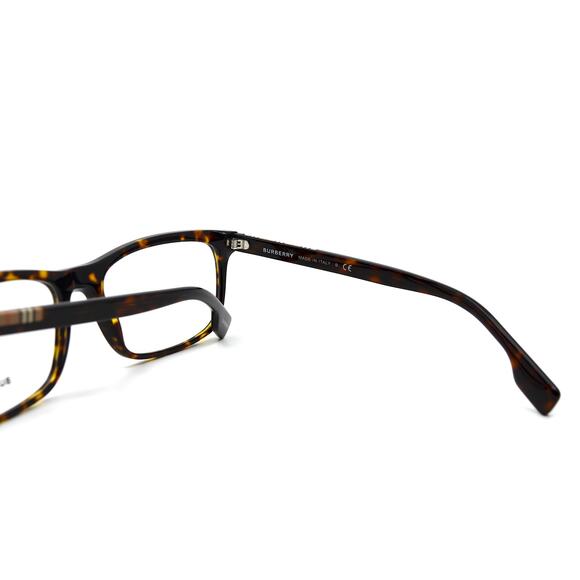 NEW BURBERRY BE2334 3002 ELM DARK HAVANA AUTHENTIC EYEGLASSES FRAME - Picture 9 of 15